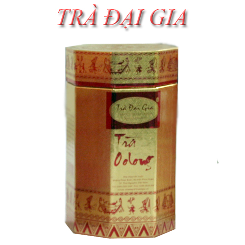 Trà Oolong hộp bát giác